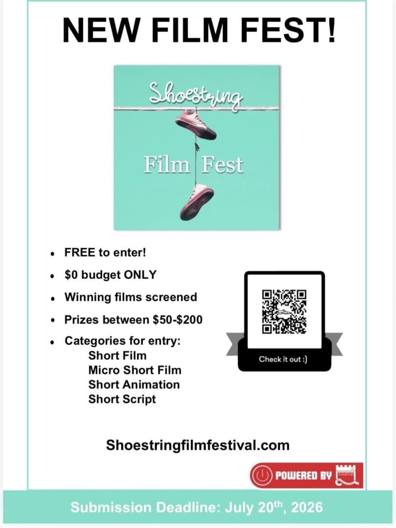 ATTN Filmmakers — A film festival based out of Hudson-Marlborough to be screened in Maynard MA. Submissions due July 20th.