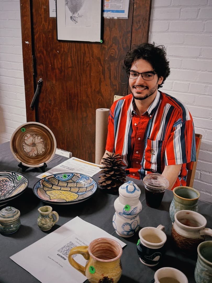 Some shots from the Spring Open Studios at Mother Brook Arts & Community Center in Dedham,MA